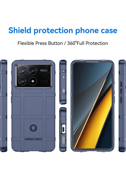 Xiaomi Poco X6 Pro 5g Doku Kaymaz Tpu Telefon Kapağı (Yurt Dışından)