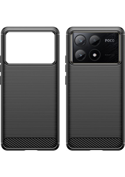 Xiaomi Poco X6 Pro 5g Karbon Fiber Doku Telefon Tpu Kapak (Yurt Dışından) modelleri