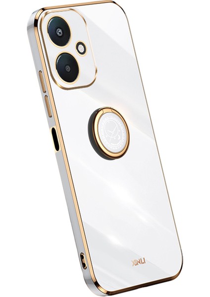 Xiaomi Redmi 13C 5g Elektro Kaplama Kickstand Yumuşak Tpu Telefon Kapağı (Yurt Dışından)