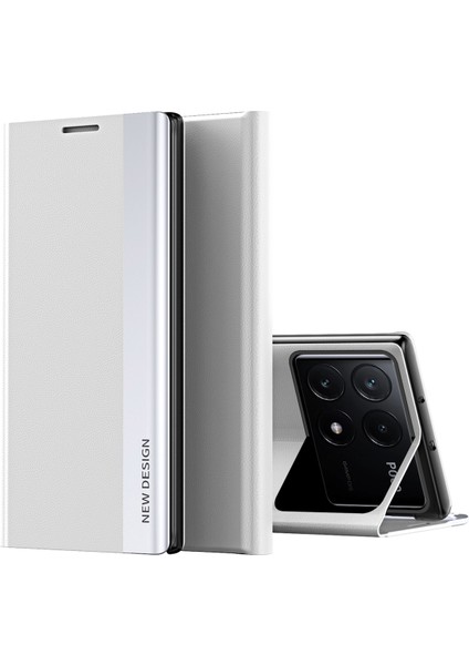 Xiaomi Poco X6 Pro 5g Galvanik Katlanabilir Stand Telefon Kapağı (Yurt Dışından)