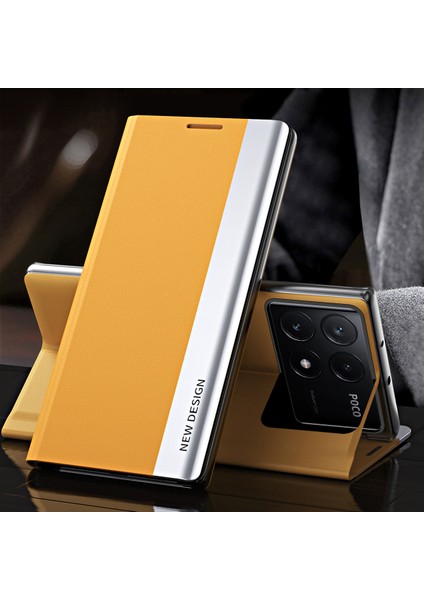 Xiaomi Poco X6 Pro 5g Galvanik Katlanabilir Stand Telefon Kapağı (Yurt Dışından) modelleri