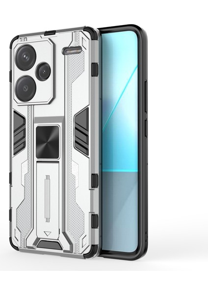 Xiaomi Redmi Note 13 Pro Plus 5g Pc + Tpu Çift Katmanlı Kickstand Telefon Kapağı (Yurt Dışından)
