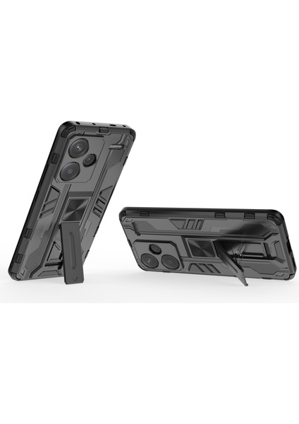 Xiaomi Redmi Note 13 Pro Plus 5g Pc + Tpu Çift Katmanlı Kickstand Telefon Kapağı (Yurt Dışından) modelleri