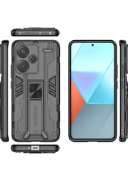 Xiaomi Redmi Note 13 Pro Plus 5g Pc + Tpu Çift Katmanlı Kickstand Telefon Kapağı (Yurt Dışından) fırsatları