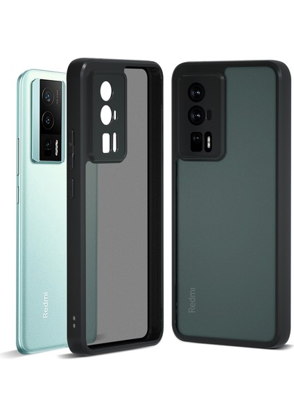 Xiaomi Poco F5 Pro 5g Anti-Damla Kapak Tpu + Pc Telefon Kılıfı (Yurt Dışından)