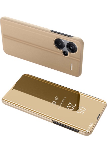 Xiaomi Redmi Note 13 Pro Plus 5g Pu Deri+Pc Galvanik Telefon Kapağı (Yurt Dışından)