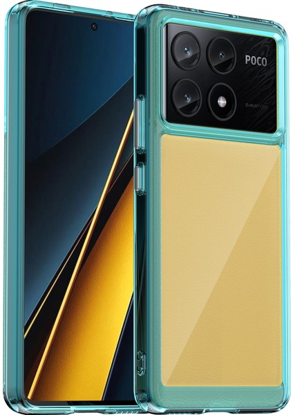 Xiaomi Poco X6 Pro 5g Tpu Çerçeve Şeffaf Akrilik Arka Kapak (Yurt Dışından)