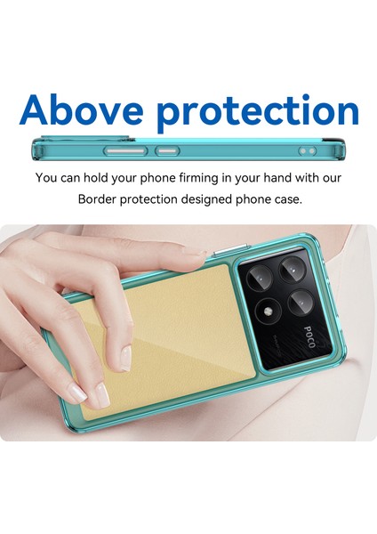 Xiaomi Poco X6 Pro 5g Tpu Çerçeve Şeffaf Akrilik Arka Kapak (Yurt Dışından) fırsatları