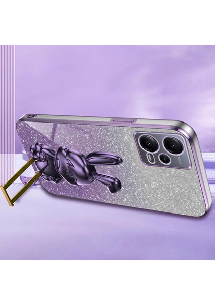 Xiaomi Redmi Note 12 5g Kickstand Darbeye Dayanıklı Pc+Tpu Kapak (Yurt Dışından)