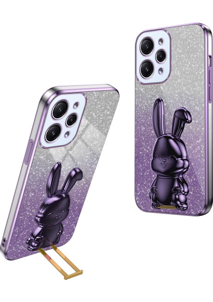 Xiaomi Redmi 12 4g Darbeye Dayanıklı Ince Kickstand Telefon Kapağı (Yurt Dışından)