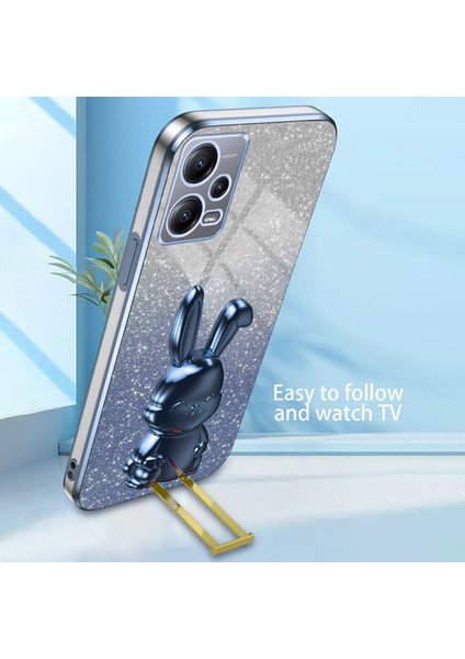 Xiaomi Redmi Note 12 5g Kickstand Darbeye Dayanıklı Pc+Tpu Kapak (Yurt Dışından)