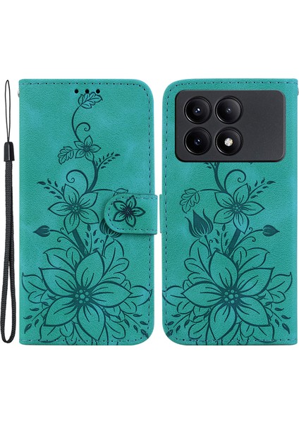 Poco X6 Pro 5g Deri Cüzdan Telefon Kabuğu (Yurt Dışından)