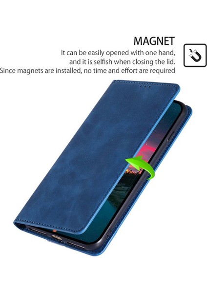 Xiaomi Redmi Note 13 Pro Plus 5g Cilt Dokunuşlu Pu Deri Telefon Kapağı (Yurt Dışından)
