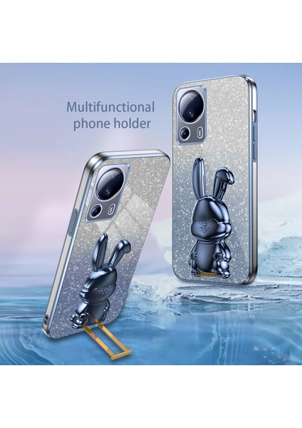 Xiaomi 13 Lite Glitter Tavşan Kickstand Telefon Kapağı (Yurt Dışından) fiyatları