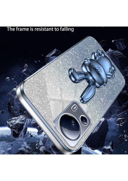 Xiaomi 13 Lite Glitter Tavşan Kickstand Telefon Kapağı (Yurt Dışından) modelleri