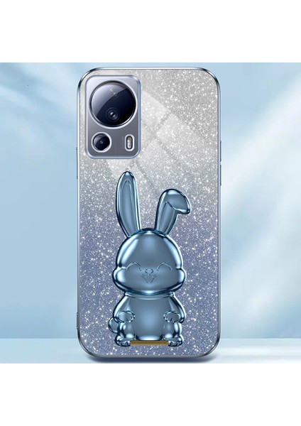 Xiaomi 13 Lite Glitter Tavşan Kickstand Telefon Kapağı (Yurt Dışından) indirimleri