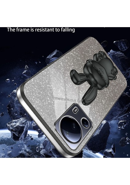 Xiaomi 13 Lite Glitter Tavşan Kickstand Telefon Kapağı (Yurt Dışından) modelleri