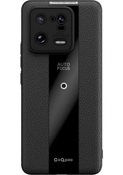 Xiaomi 13 Deri Kaplamalı Tpu + Akrilik Şok Emici Kabuk (Yurt Dışından)