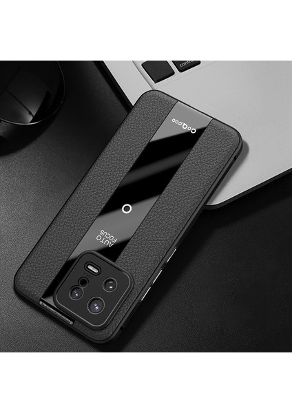 Xiaomi 13 Deri Kaplamalı Tpu + Akrilik Şok Emici Kabuk (Yurt Dışından)