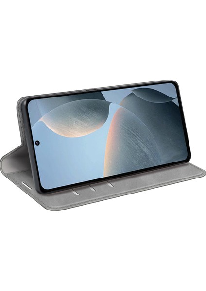 Poco X6 Pro 5g Pu Deri Manyetik Kapatma Cüzdan Telefon Kapağı (Yurt Dışından)
