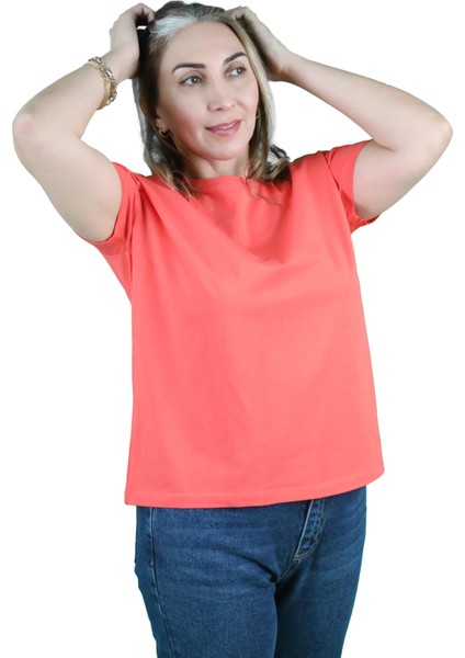 Kadın Süprem Düşük Kol T-Shirt