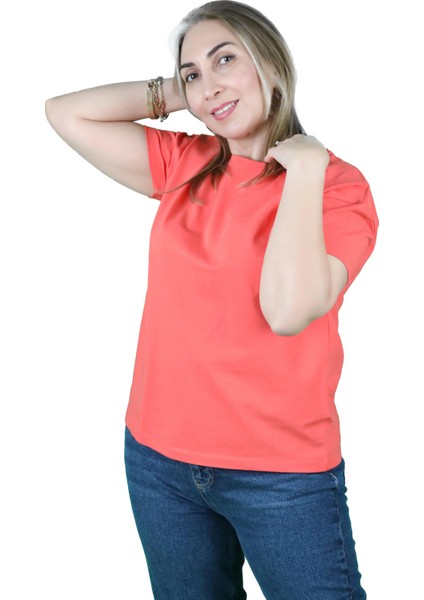 Kadın Süprem Düşük Kol T-Shirt