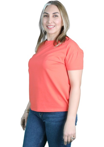 Kadın Süprem Düşük Kol T-Shirt
