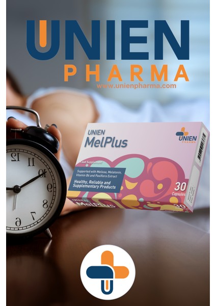 Melplus 30 Kapsül / Passiflora Ekstresi, Kedi Otu Ekstresi, Melisa Ekstresi, Melatonin, Mayıs Papatyası Ekstresi ve Vitamin B6 İçeren Takviye Edici Gıda