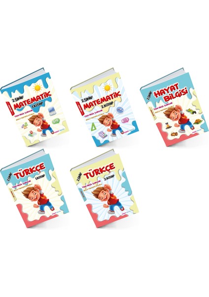 2024 2. Sınıf Yeni Nesil Sorular Seti 5 Kitap Seti