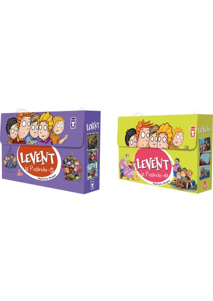 Levent Iz Peşinde 5. ve 6. Set 10 Kitap 8+ Yaş 2023
