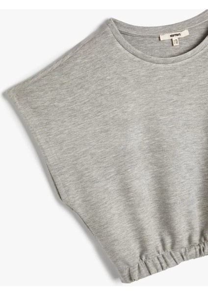 Kadın T-Shirt 4Sak50034Ek Gri fiyatları