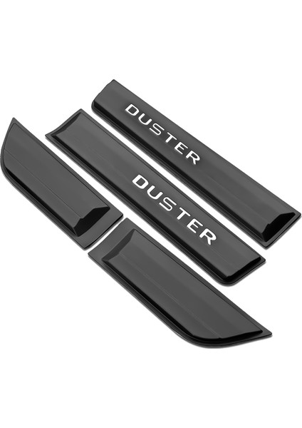 Dacia Duster 2 Kapı Koruma Seti Parlak Krom Yazılı 4 Prç 2018-2023 A+ Kalite
