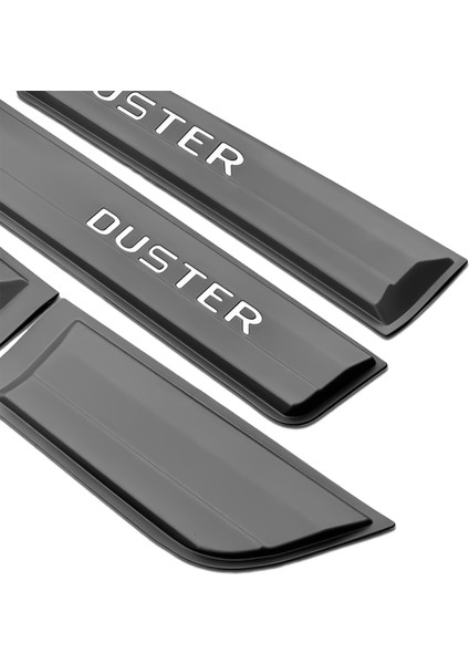 Dacia Duster 2 Kapı Koruma Seti Parlak Krom Yazılı 4 Prç 2018-2023 A+ Kalite