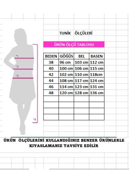 Kadın Kot Takım Pantolon Tunik 56023