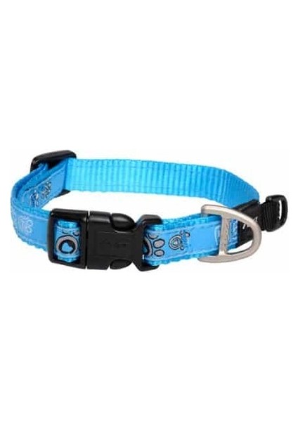 Fancy Dress Halsband Xl Turq Paw Extra Boyun Tasması