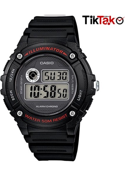 Digital W-216H-1AVDF Erkek Kol Saati