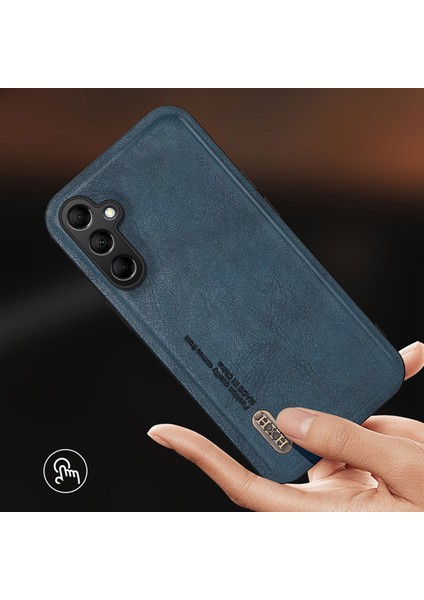 Samsung Galaxy A15 4g / 5g Buzlu Tpu+Pu Darbeye Dayanıklı Cep Telefonu Kapağı (Yurt Dışından)