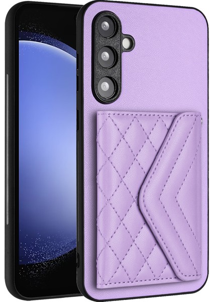Samsung Galaxy S23 Fe Rfıd Engelleme Kılıfı Kart Çantası Kickstand Telefon Kapağı (Yurt Dışından)