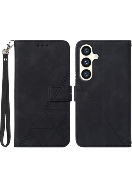 Samsung Galaxy S24 Plus Askılı Cüzdan Çevirme Deri Kapak (Yurt Dışından)