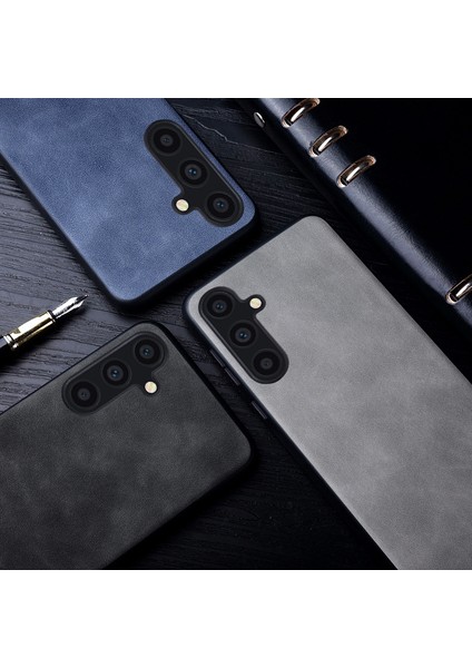 Samsung Galaxy A54 5g Trendy Deri+Pc+Tpu Koruyucu Kılıf (Yurt Dışından)