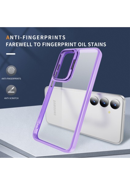 Samsung Galaxy S24 Tpu+Akrilik Kickstand Düşmeyi Önleyici Telefon Kılıfı (Yurt Dışından) modelleri