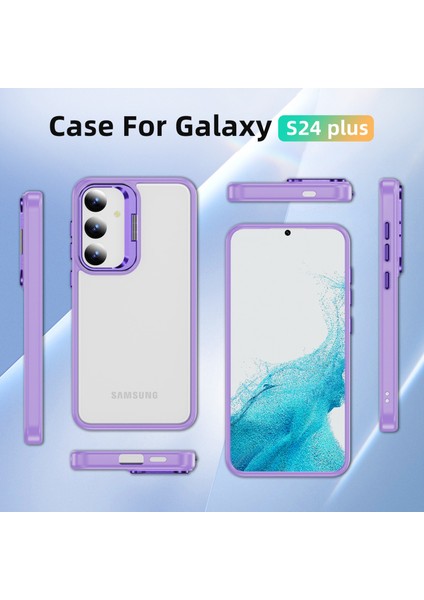 Samsung Galaxy S24 Tpu+Akrilik Kickstand Düşmeyi Önleyici Telefon Kılıfı (Yurt Dışından) indirimleri