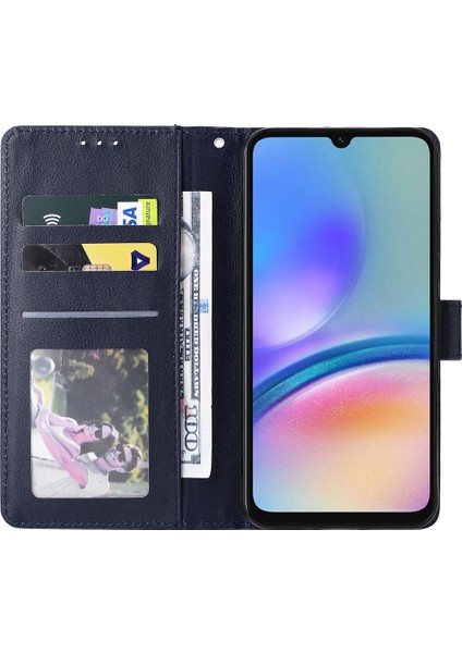 Samsung Galaxy A25 5g Pu Deri Cüzdan Cep Telefonu Standı Kapağı (Yurt Dışından)