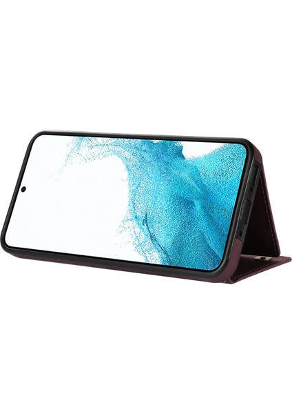 Samsung Galaxy A54 5g Tpu Deri Telefon Kılıfı Rfıd Engelleme Cüzdanı Kordonlu (Yurt Dışından)