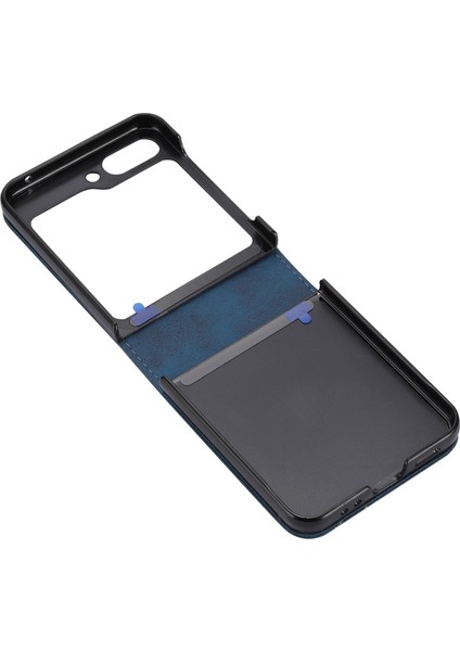 Samsung Galaxy Z Flip5 5g Darbeye Dayanıklı Pc+Pu Deri Telefon Kılıfı (Yurt Dışından) fırsatları