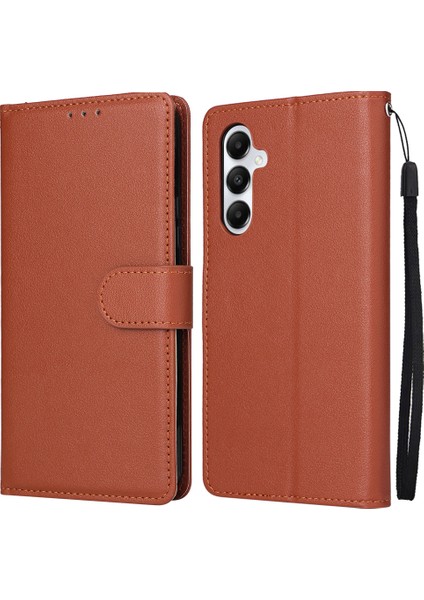 Samsung Galaxy A25 5g Pu Deri Cüzdan Cep Telefonu Standı Kapağı (Yurt Dışından)