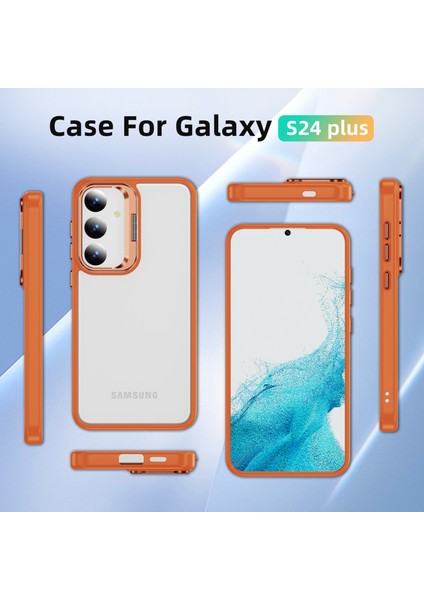 Samsung Galaxy S24 Tpu+Akrilik Kickstand Düşmeyi Önleyici Telefon Kılıfı (Yurt Dışından) indirimleri