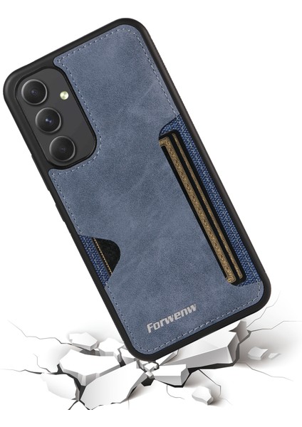 Samsung Galaxy A54 5g Kart Tutucu Anti-Damla Cep Telefonu Kılıfı (Yurt Dışından)