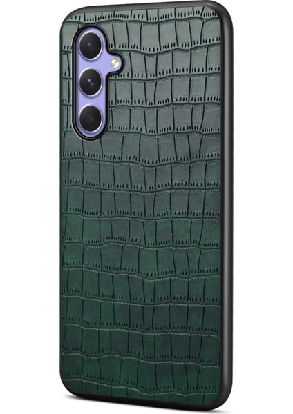 Samsung Galaxy A54 5g Timsah Dokulu Deri+Pc+Tpu Telefon Kılıfı (Yurt Dışından)