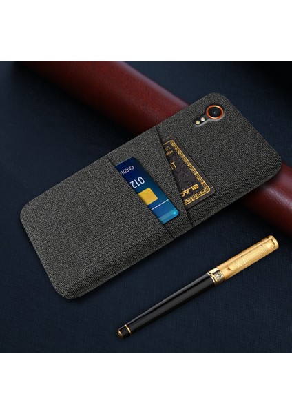 Samsung Galaxy Xcover 7 Kumaş Dokusu Darbeye Dayanıklı Kapak (Yurt Dışından) indirimleri